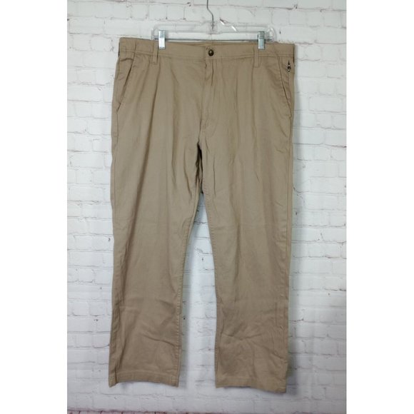 Polar King Tan Khaki Flex Movement Pants Mens 38x30 Work Casual NWT - Picture 2 of 8